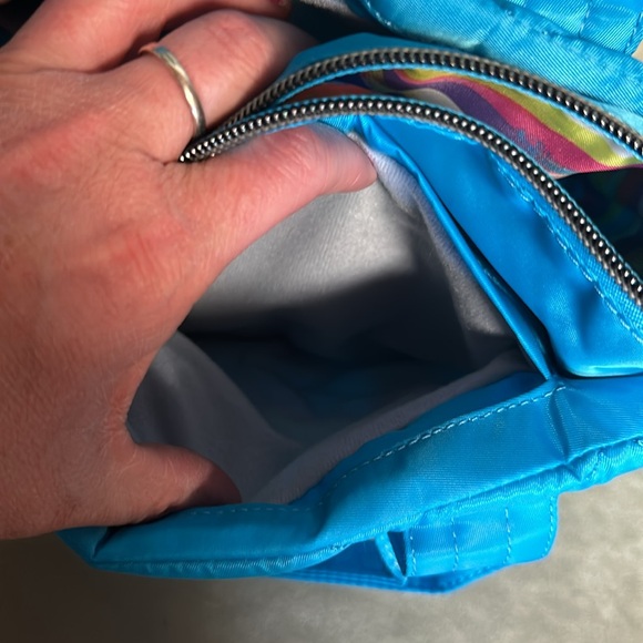 Lug Small Crossbody with Tote Handles - Dory Mini SKY BLUE - Picture 4 of 4